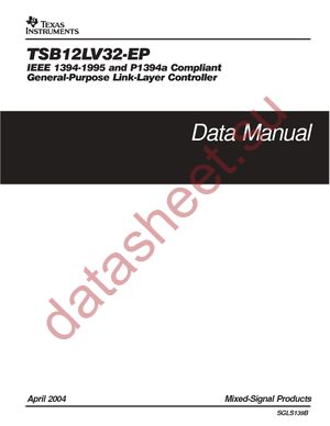 TSB12LV32TPZEP datasheet  